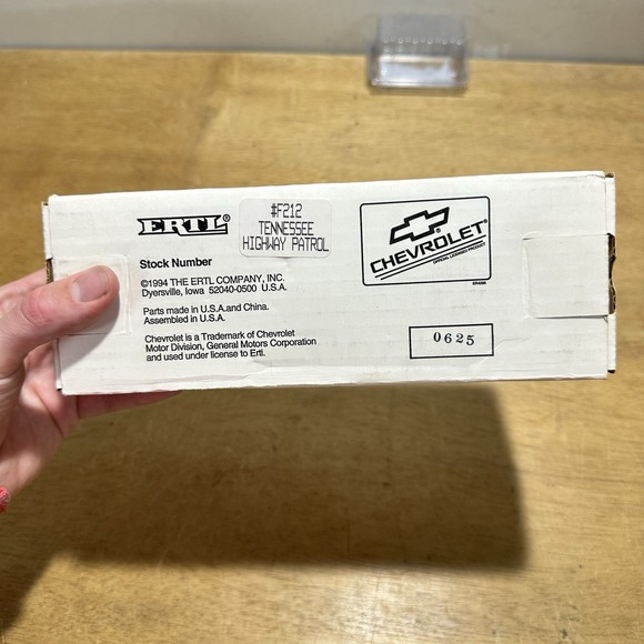 ERTL 1957 Chevy Bank Tennessee Highway Patrol Die Cast Metal #F212 Bel Air Troop - Picture 10 of 10